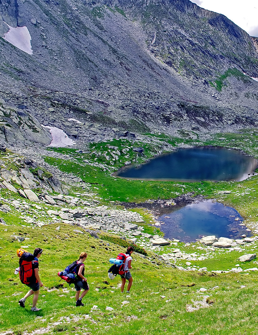 Trekking in the Carpathians