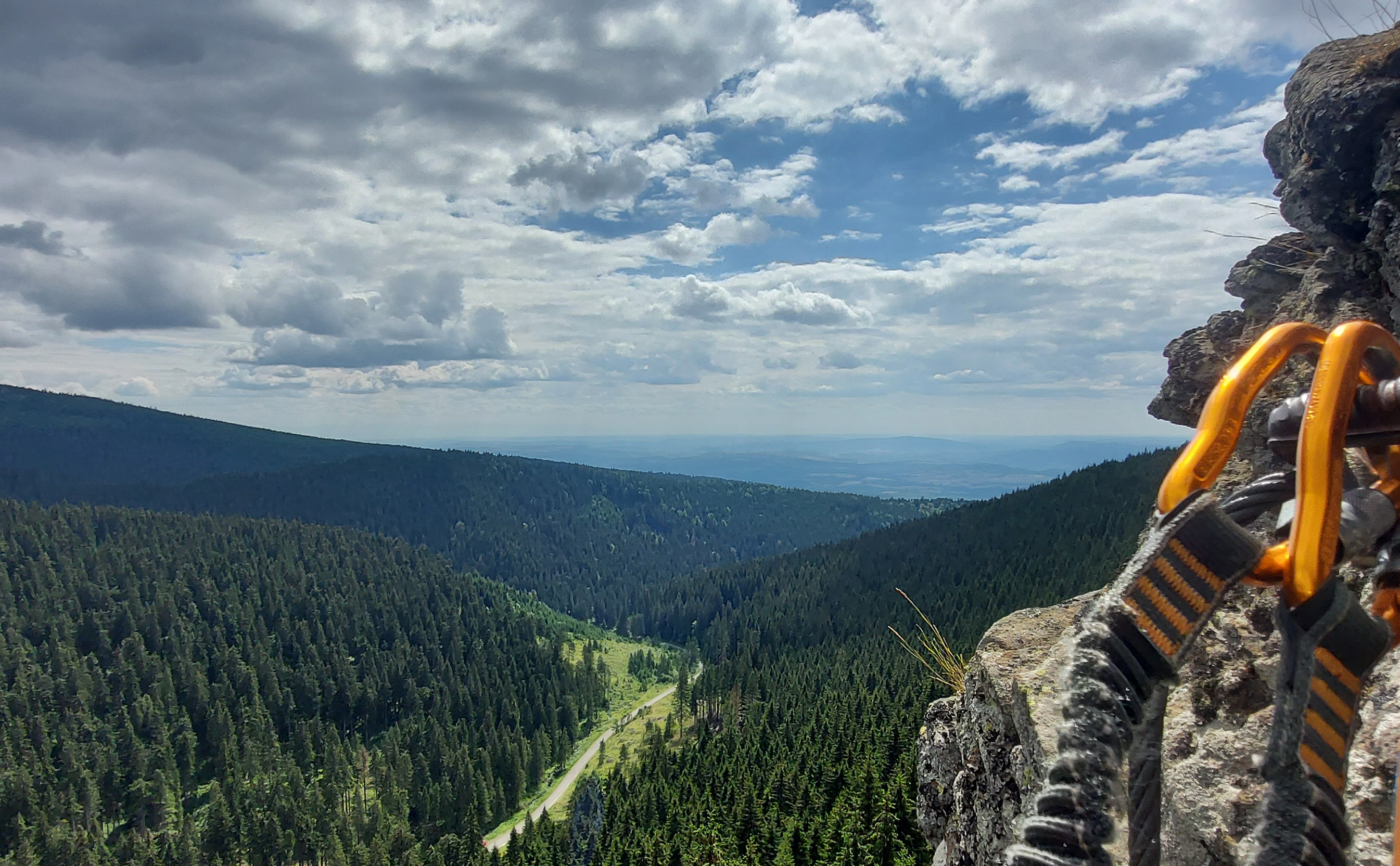 Via ferrata in Transylvania